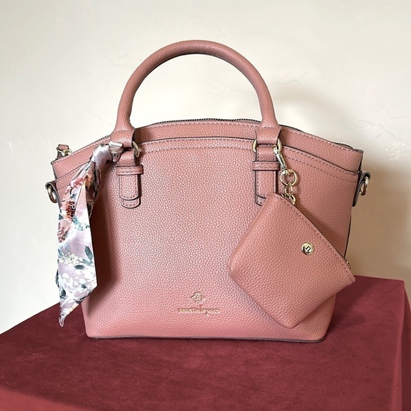 Nanette Lepore convertible handbag crossbody + zip coin pouch $108 MSRP - Picture 3 of 13